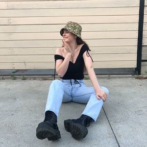 Scrunched express top